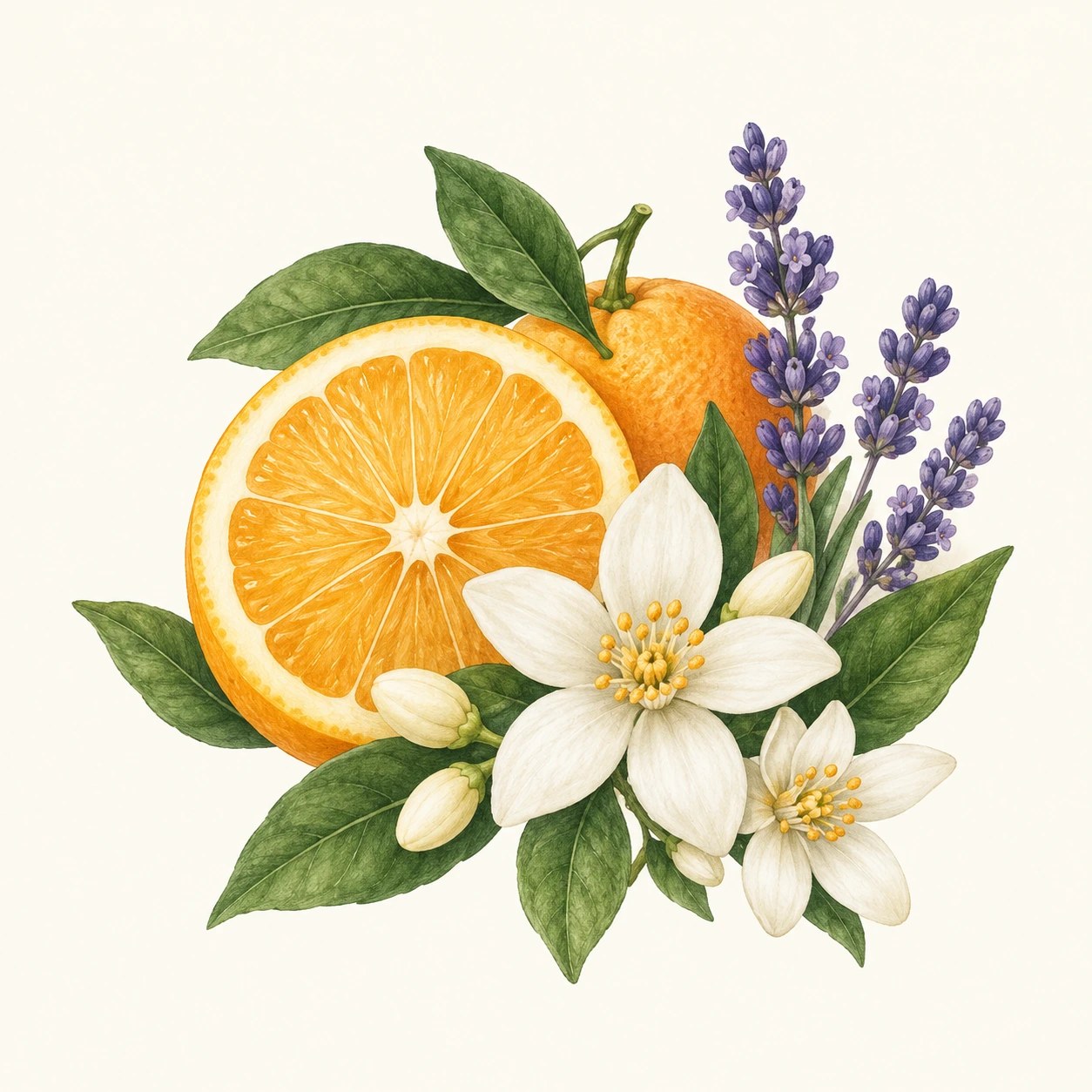 樣板 11 · 柑橘橙花薰衣草